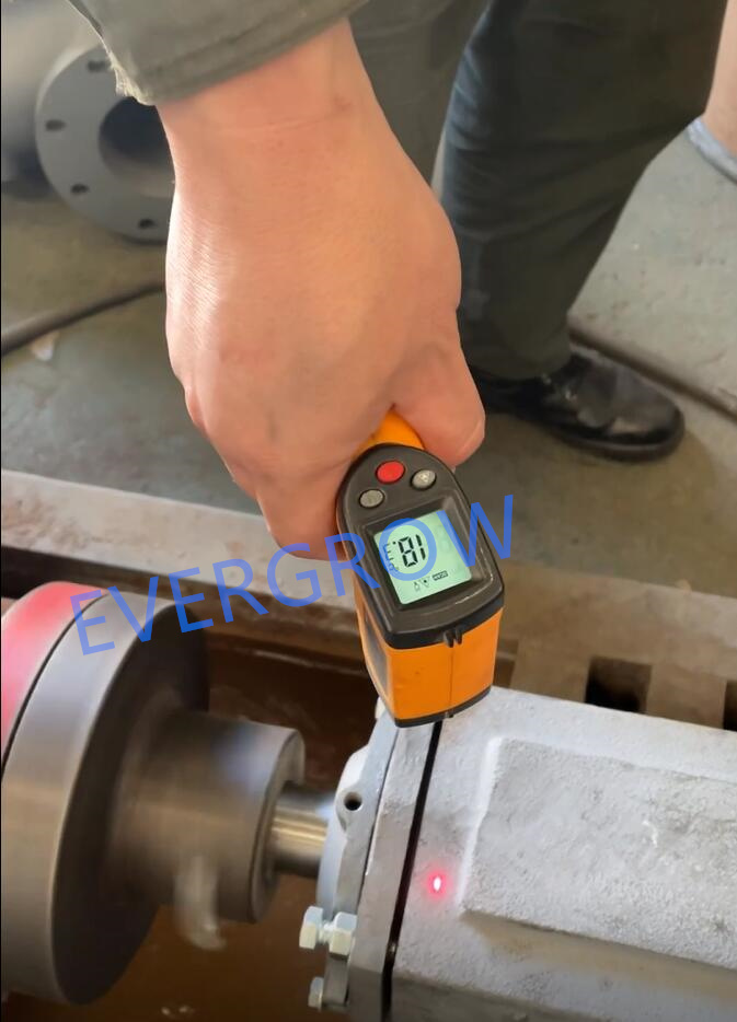 заводские испытания центробежного насоса Magnum 6x5x11-3 evergrow